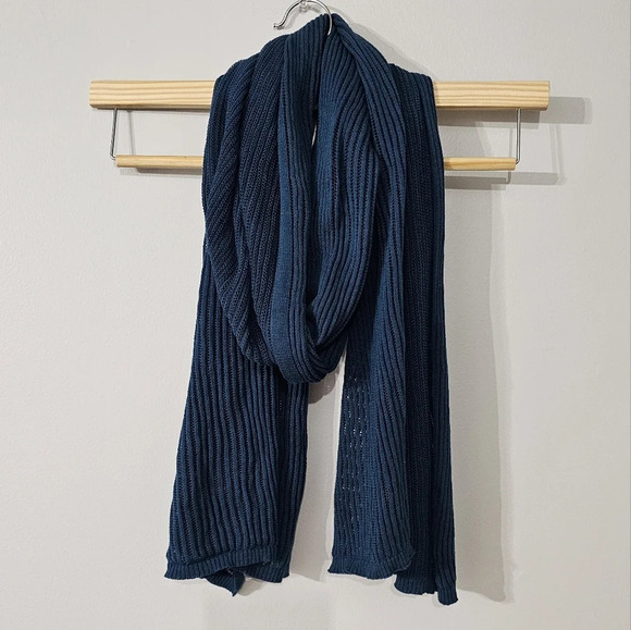 Women's Oblong Travel Wrap Scarf in Teal- A New Day, One Size - Picture 2 of 6